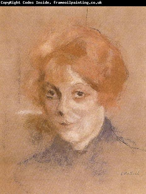 Edouard Vuillard The young woman has red hair